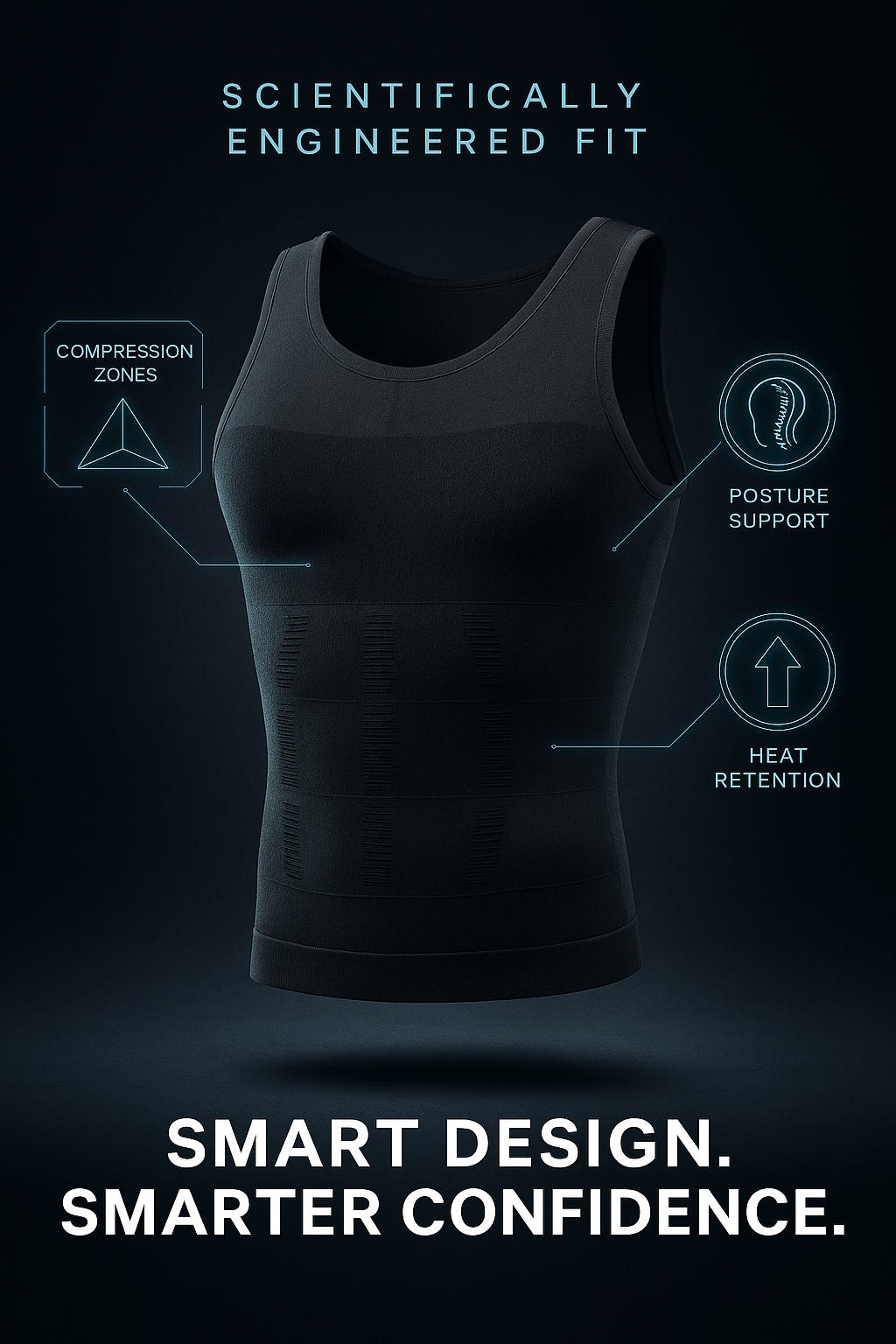 STR8UP™ Compression Vest — Redefine Your Shape. - STR8UP shapewear