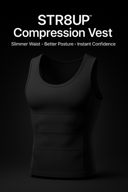 STR8UP™ Compression Vest — Redefine Your Shape. - STR8UP shapewear